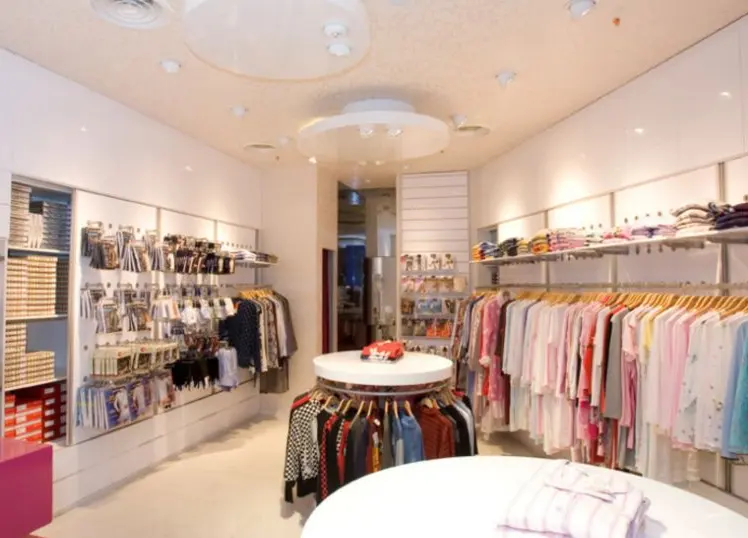 Tekstil Showroom Rafları, uygulama fotoğrafı 7